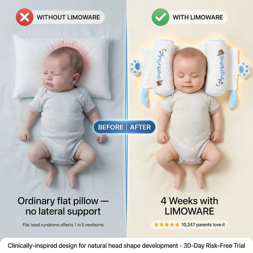 LimoWare Baby Head Shaping Pillow